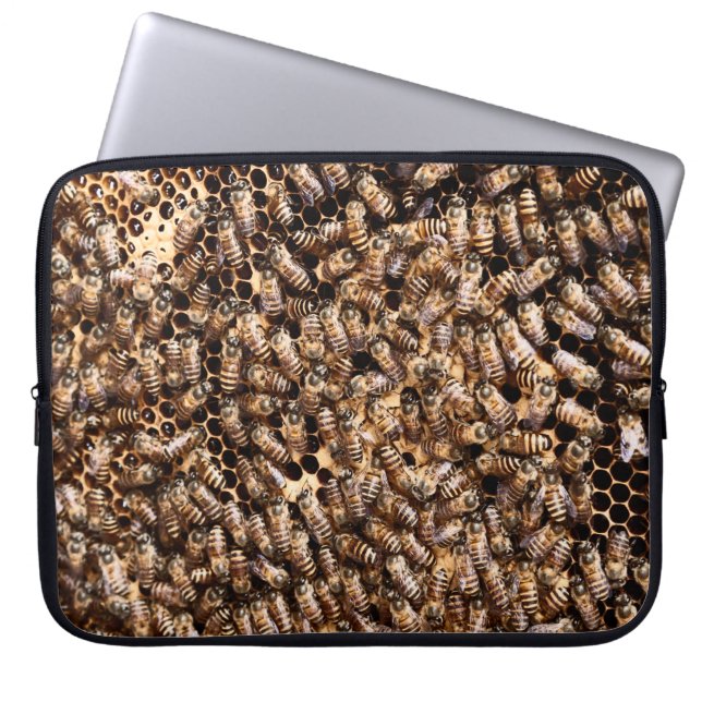 BEEHIVE LAPTOP SLEEVE (Voorkant)