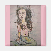 Beehive Mermaid Magneet (Voorkant)