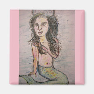 Beehive Mermaid Magneet