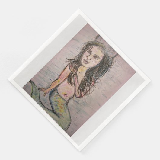 Beehive Mermaid Servet (Hoek)