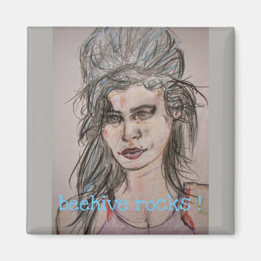 Beehive Rocks Magneet (Voorkant)