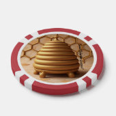 "Beehive Serenity" Poker Chips (Enkel)