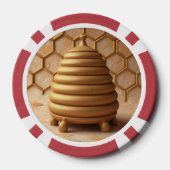 "Beehive Serenity" Poker Chips (Achterkant)