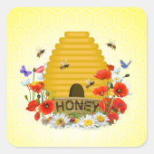 Beehive Sticker (Voorkant)