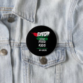 BEËINDIG BELEG RONDE BUTTON 7,6 CM (In situ)