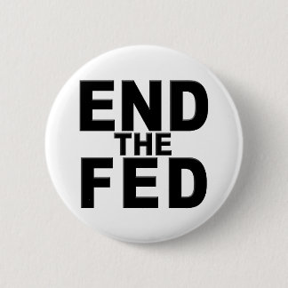 Beëindig de Fed Ronde Button 5,7 Cm