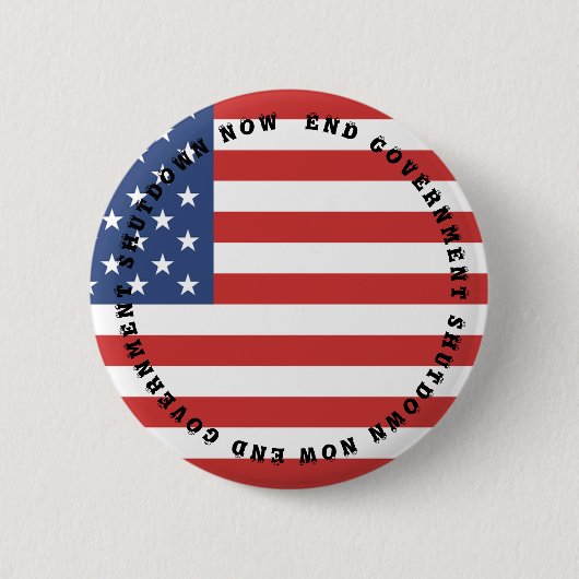Beëindig de optie Nu afsluiten Anti-Trump Ronde Button 5,7 Cm (Voorkant)