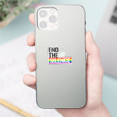 Beëindig de stilte sticker (Telefoon)