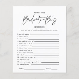 Beëindig de zin | VRIJGEZELLENFEEST