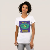 Beëindig het Broligarchy Women's Fitted T-shirt (Voorkant volledig)