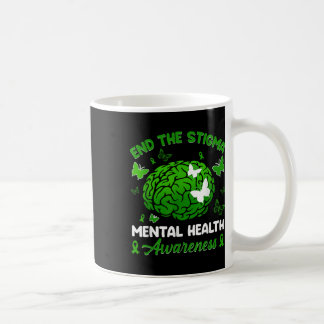 Beëindig het stigma Brain Butterfly Mental Health  Koffiemok