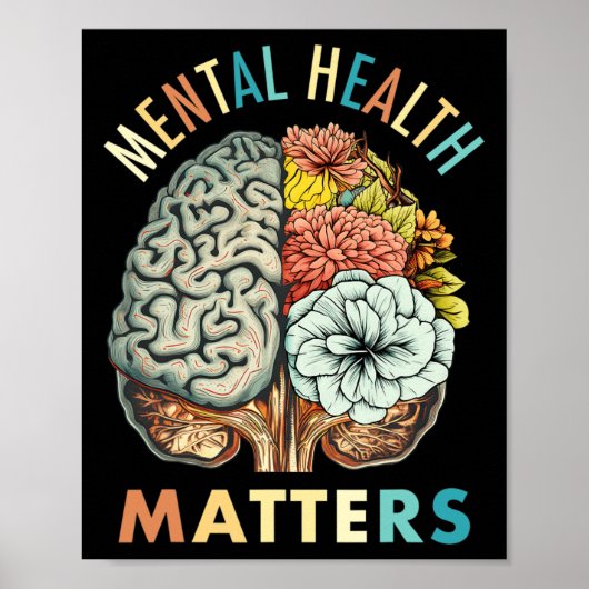 Beëindig het stigma Geestelijke gezondheidsproblem Poster (Voorkant)