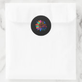 Beëindig het stigma Geestelijke gezondheidsproblem Ronde Sticker (Tas)
