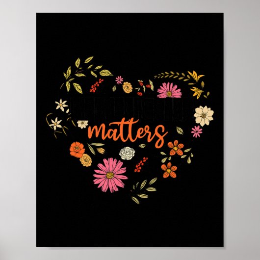 Beëindig het stigma Groovy Geestelijke gezondheids Poster (Voorkant)