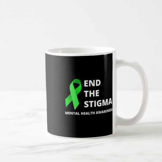 Beëindig het stigma - Mental Health Awareness Appa Koffiemok (Rechts)