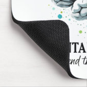 Beëindig het stigma van het bewustzijn van geestel muismat (Hoek)