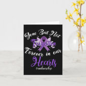 Beëindig Overdosis Geliefde Herdenking Overdosis B Kaart (Gele Bloem)