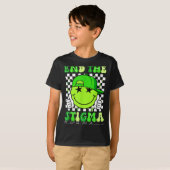 Beëindig stigma mentale gezondheidsbewustzijn brei t-shirt (Voorkant volledig)