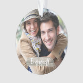 Beëindigd bij kerstversiering ornament (voorkant)