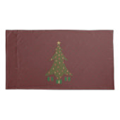 Beëindigde kerstkist kussensloop (Achterkant)