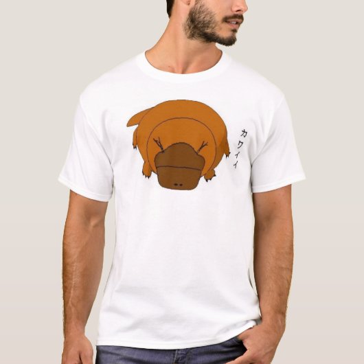 beek-de platypus (een collectie van jellybeanjoey) t-shirt (Voorkant)