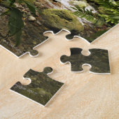 beek in het regenwoud, Dominica Legpuzzel (Zijkant)