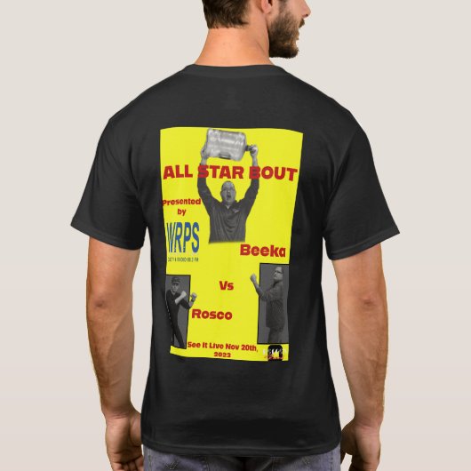 Beeka vs Rosco T-shirt (Achterkant)