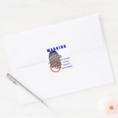 BeeKay Vierkante Sticker (Envelop)