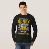 Beekeeper Beekeeping Apiarist Honeybee Bee   1 T-shirt (Voorkant volledig)