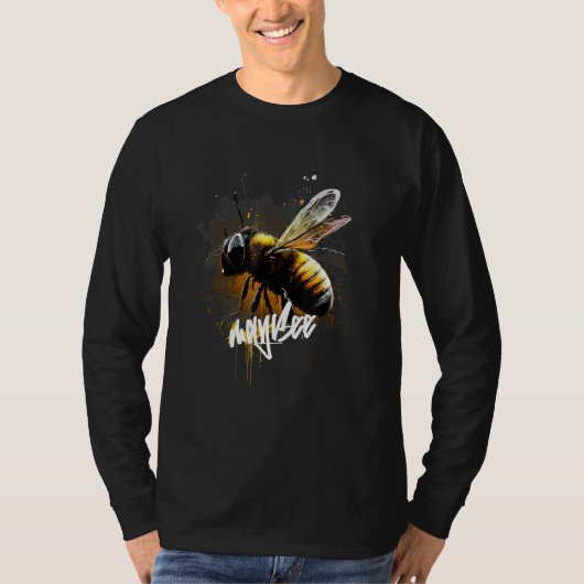 Beekeeper Beekeeping Honey Apiarist Honeycomb Bee  T-shirt (Voorkant)