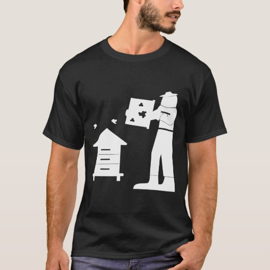 Beekeeper Beekeeping Suit Bee Bee Farmer Bee Keep T-shirt (Voorkant)