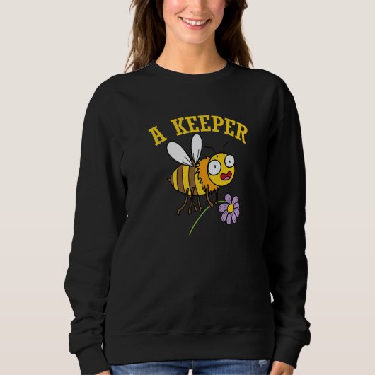 Beekeeper Bees Honey A Keeper Trui (Voorkant)