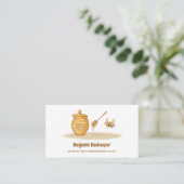 Beekeeper Business Card Visitekaartje (Staand voorkant)