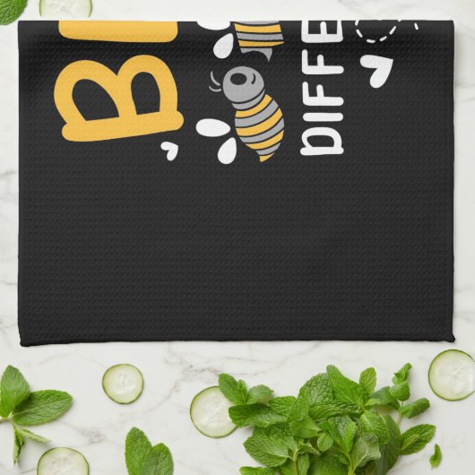 Beekeeper Gift | Bee Different Theedoek (Gevouwen)