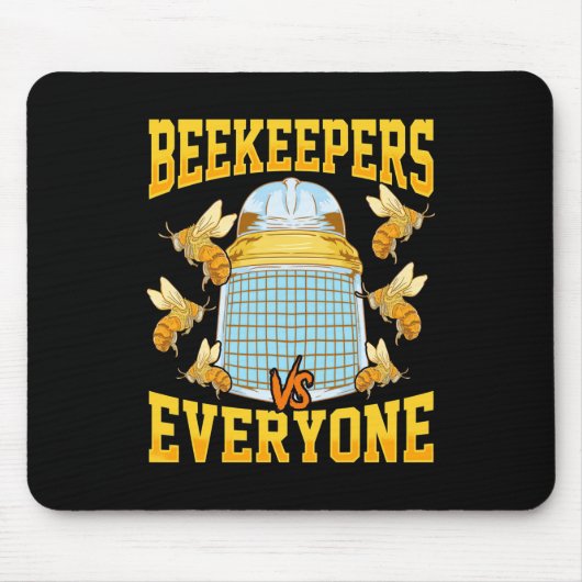 Beekeeper Gift | Beekeepers And Everyone Muismat (Voorkant)