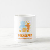 Beekeeper Gift | Do Not Mess With A Beekeeper Magische Mok (Center)