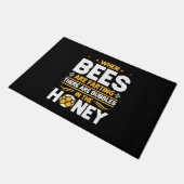 Beekeeper Gift | When Bees Are Farting Deurmat (Schuin)