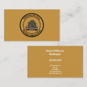 BeeKeeper Honey Apairist Hive Design Visitekaartje (Voorkant / Achterkant)