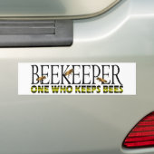 BEEKEEPER-sticker Bumpersticker (Op auto)