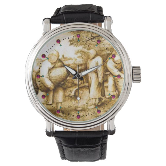 BEEKEEPERS EN HONIEBEE HORLOGE (Voorkant)