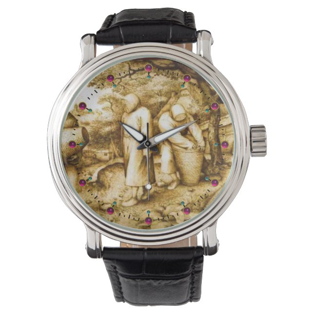 BEEKEEPERS EN HONIEBEE HORLOGE (Voorkant)