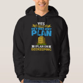 Beekeeping Honey Farmer Bees Beginner Beekeeper  2 Hoodie (Voorkant)