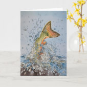 Beekforel Spat Kaart (Gele Bloem)