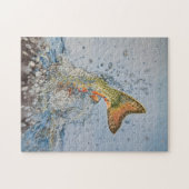 Beekforel Spat Legpuzzel (Horizontaal)