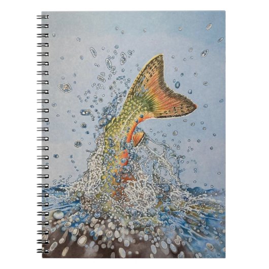 Beekforel Spat Notitieboek (Voorkant)
