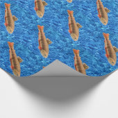 Beekforel Vis Inpakpapier (Hoek)