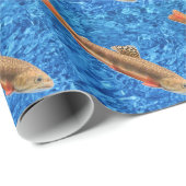 Beekforel Vis Inpakpapier (Rol Hoek)