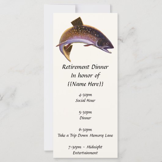  beekforel vis, sport Gevist visser (Voorkant)