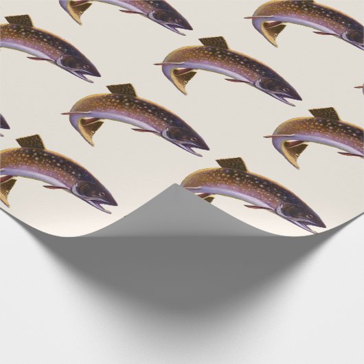  beekforel vis, sport Gevist visser Cadeaupapier (Hoek)