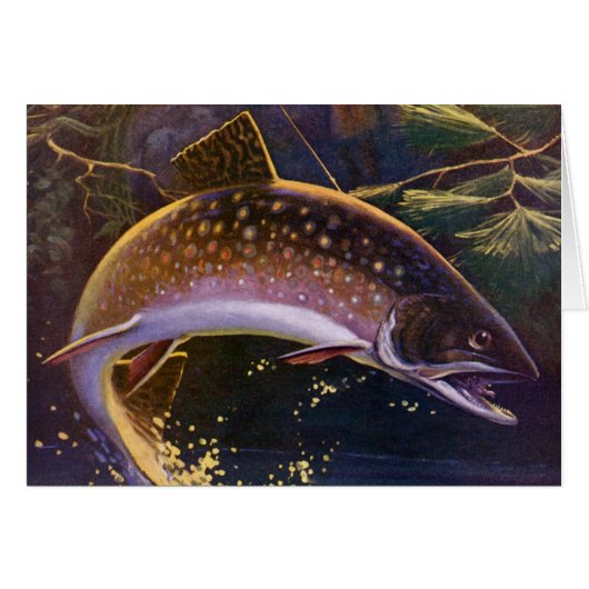  beekforel vis visser, sport Gevist (Voorkant Horizontaal)